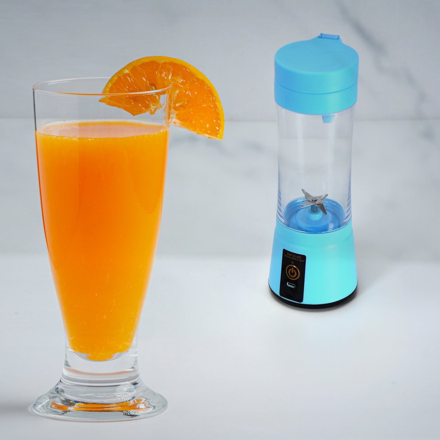 Portable 6 Blade Juicer Blender Mixer