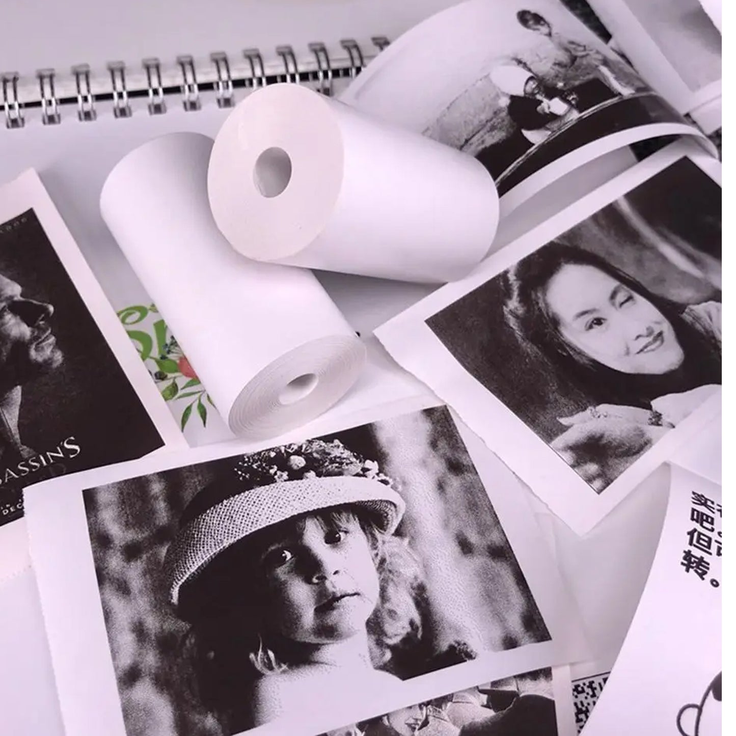 Small Thermal Printer Paper Printing Paper Roll (1 Pc)