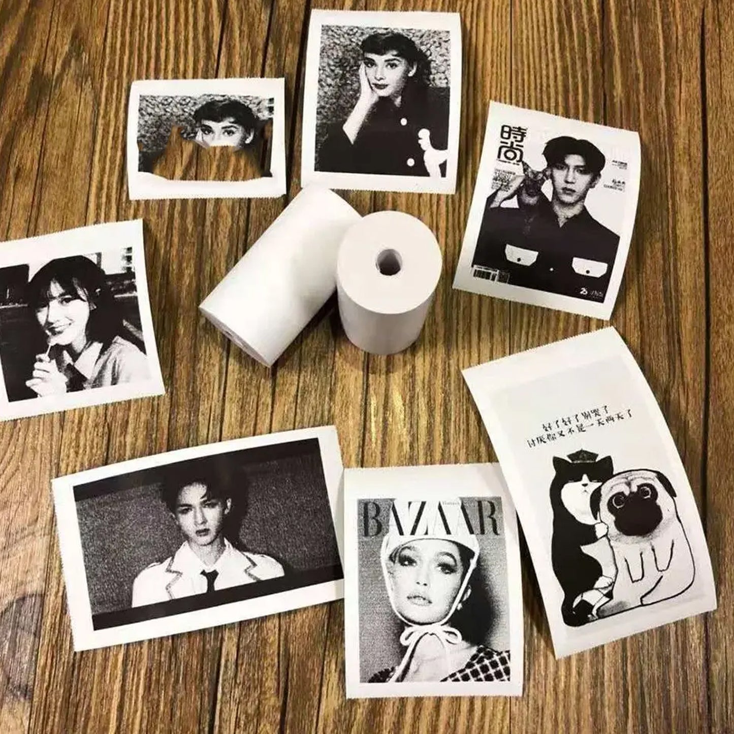Small Thermal Printer Paper Printing Paper Roll (1 Pc)