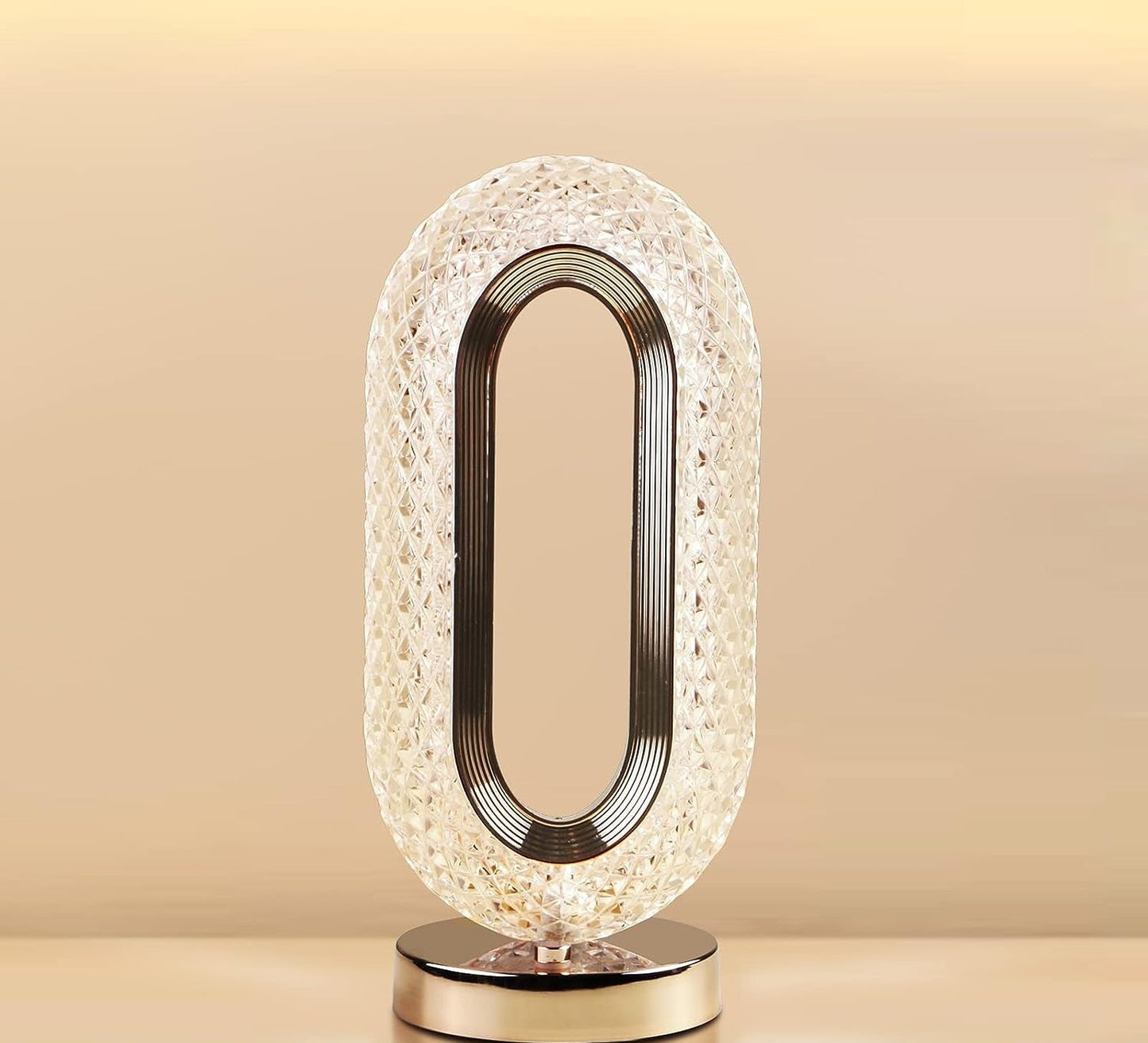 Touch Control Crystal Diamond Decorative Desk Lamp