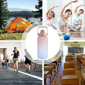 Motivational Water Bottles Set (3 Pack )