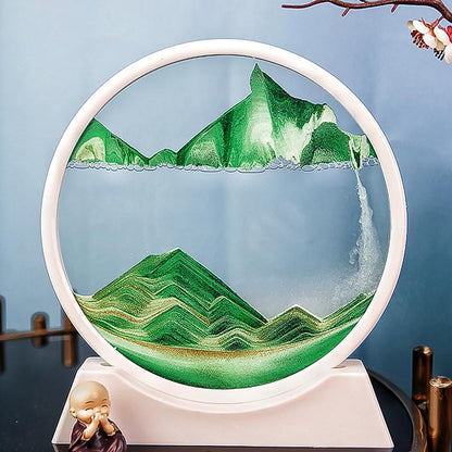 5 Color Light 3D Moving Sand Art Picture Decor (1 Pc)