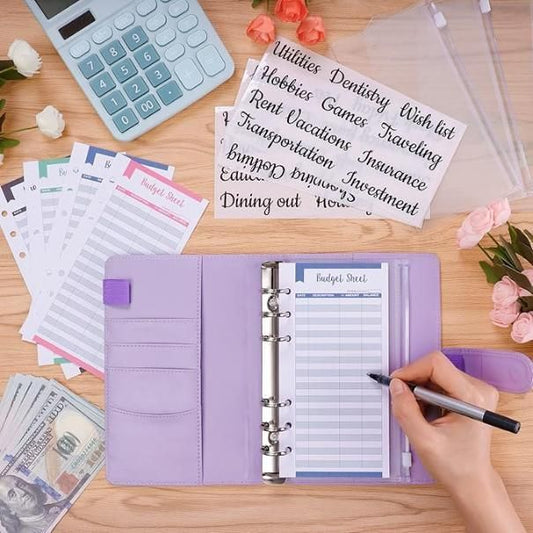 Money Saver Ring Binder Notebook for Budget