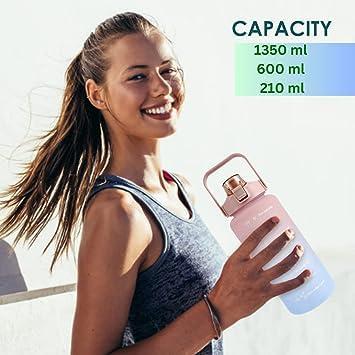 Motivational Water Bottles Set (3 Pack )