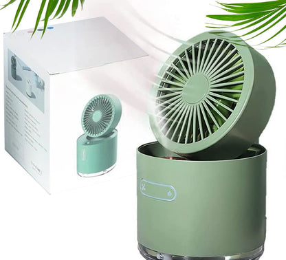 Mini Desktop Cooling Humidifier Fan(Battery Not Include)