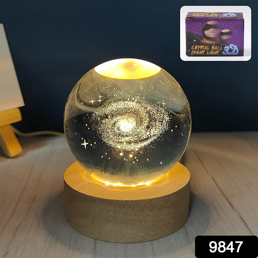 3d Crystal Ball Lamps With Base