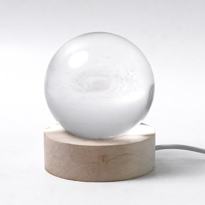 3d Crystal Ball Lamps With Base