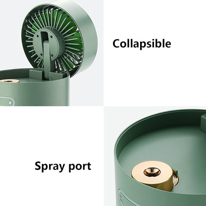 Mini Desktop Cooling Humidifier Fan(Battery Not Include)