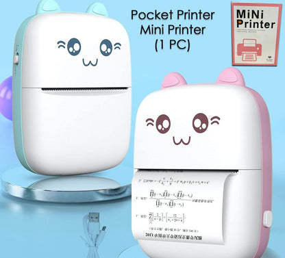 Portable Mini Thermal Pocket Printer