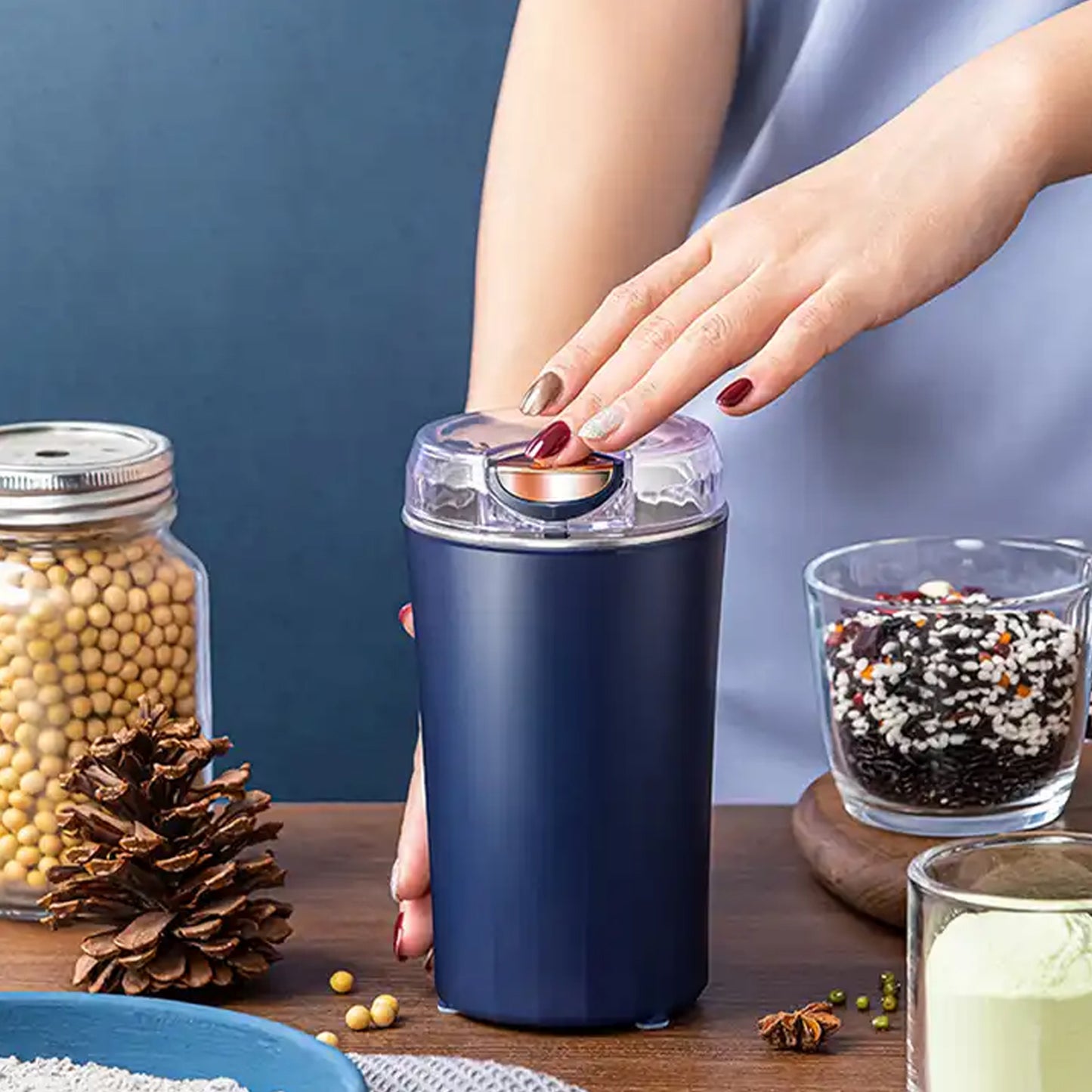 Mini Mixer Small Blender Portable Grinder for Home and Office