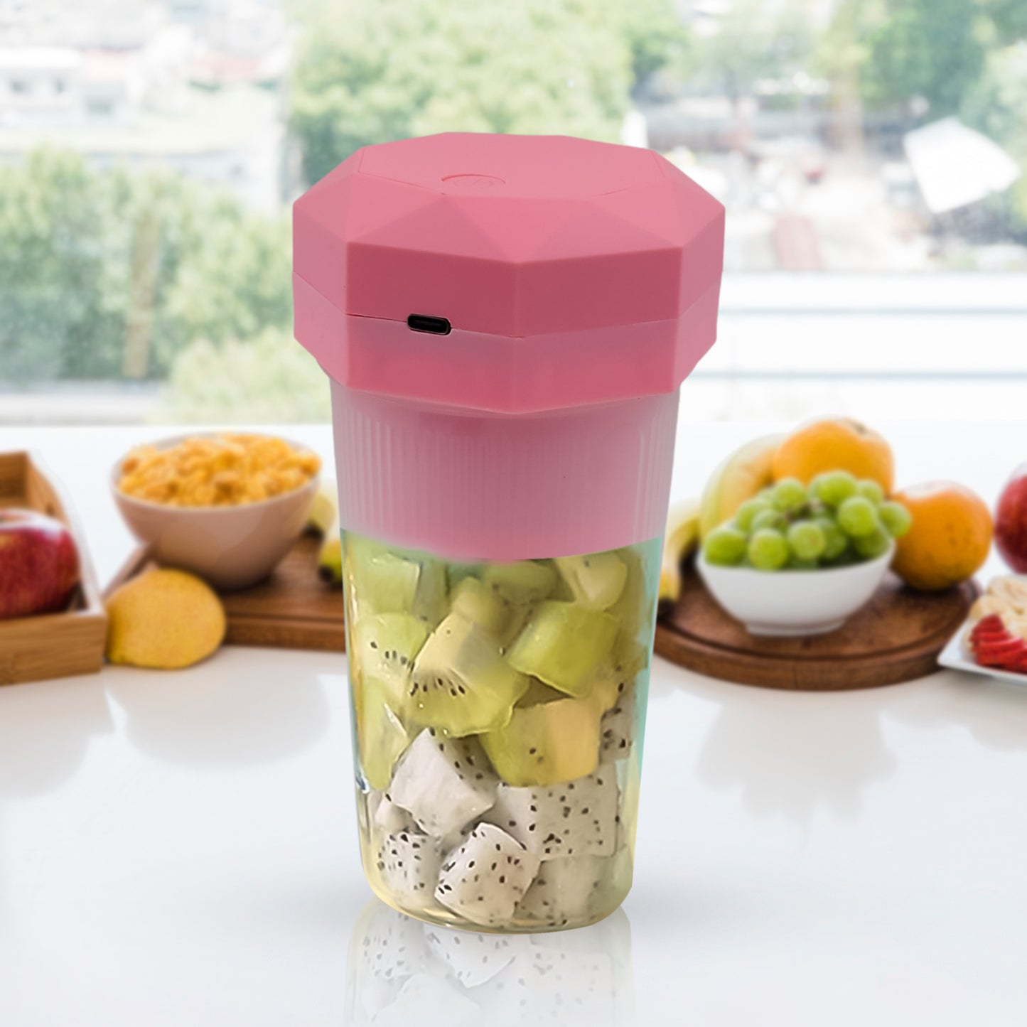 Portable Multifunctional Electric Juicer Cup