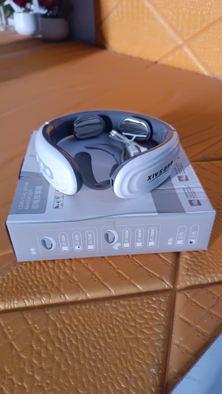 Heads Smart Electric Neck And Back Pulse Massager (1 Pc)