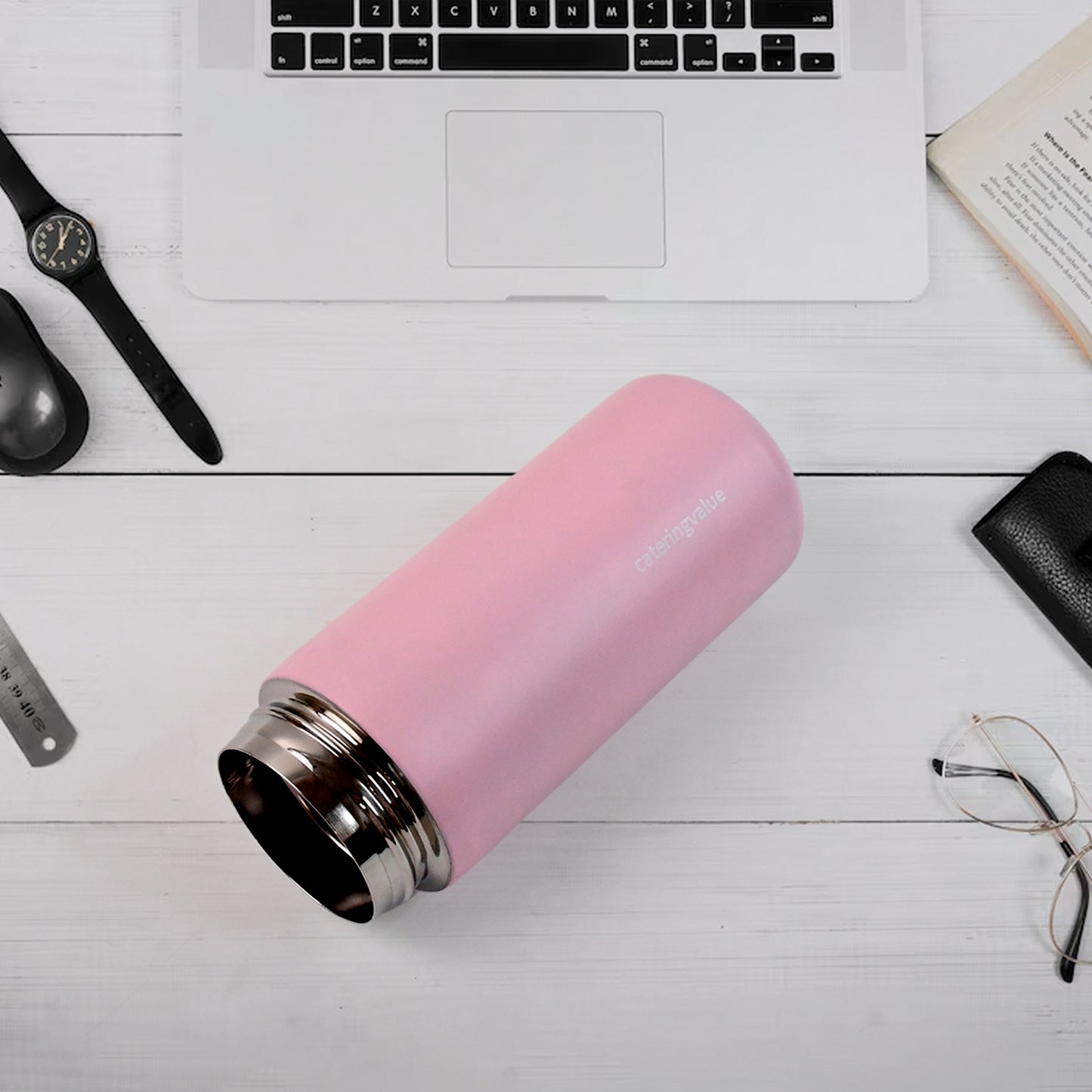 Stainless Steel Insulated Vacuum Bottle With Insulated Cap Lock