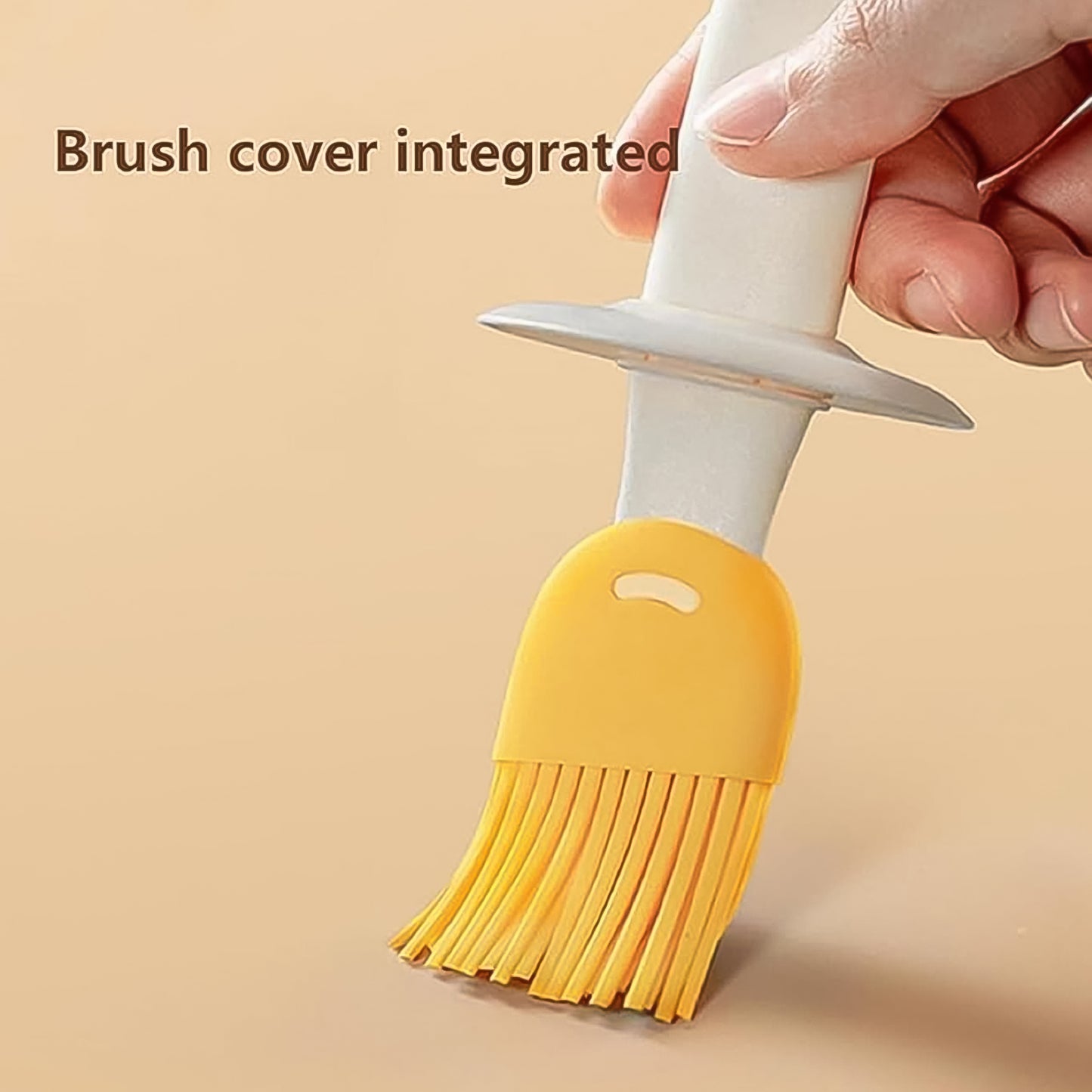 Oil Dispenser Bottle With Silicone Basting Brush (2 In 1 )