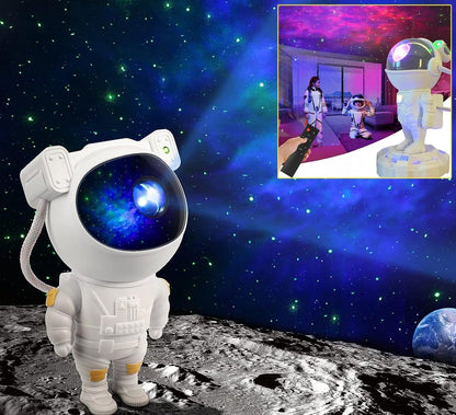 Robot Sky Space Stars Light Astronaut Galaxy Projector