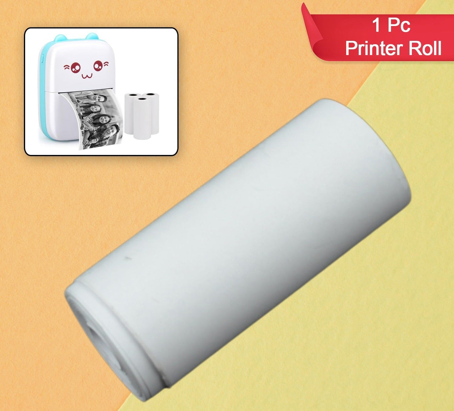 Small Thermal Printer Paper Printing Paper Roll (1 Pc)
